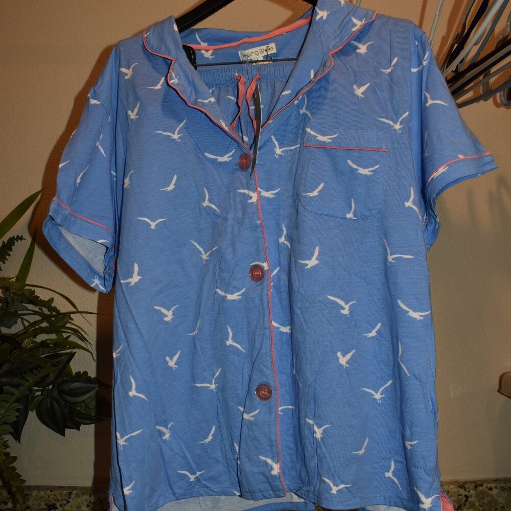 Brand New Seeing Star Short PJ Set Size L]